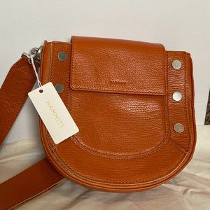 Hammitt Kayce Saddle Med Candlelight Orange